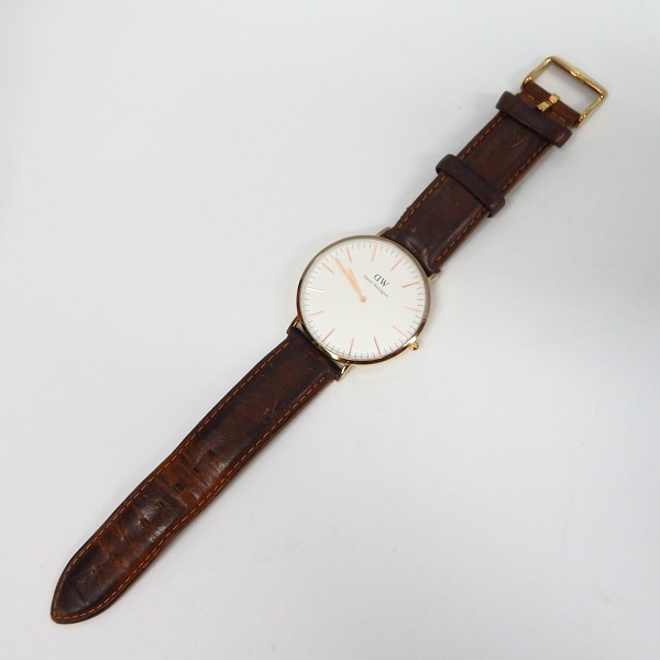実際に弊社で買取させて頂いたDaniel Wellington/ダニエルウェリントン 腕時計 B40R6【動作未確認】の画像 4枚目