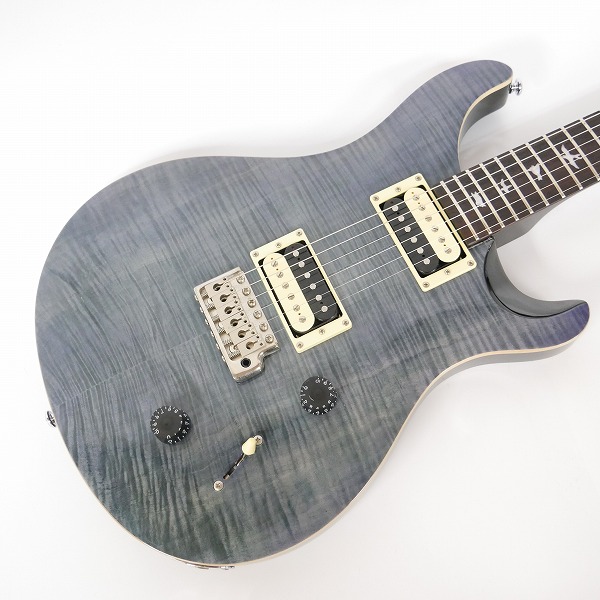 実際に弊社で買取させて頂いた★PRS/ポールリードスミス SE Custom 22 Whale Blue/WB エレキギター ソフトケース付きの画像 4枚目