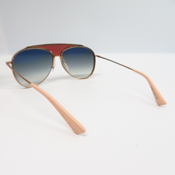 実際に弊社で買取させて頂いたChristian Roth/クリスチャンロス FUNKER サングラス/アイウェア CRS-00128-RGDの画像 2枚目