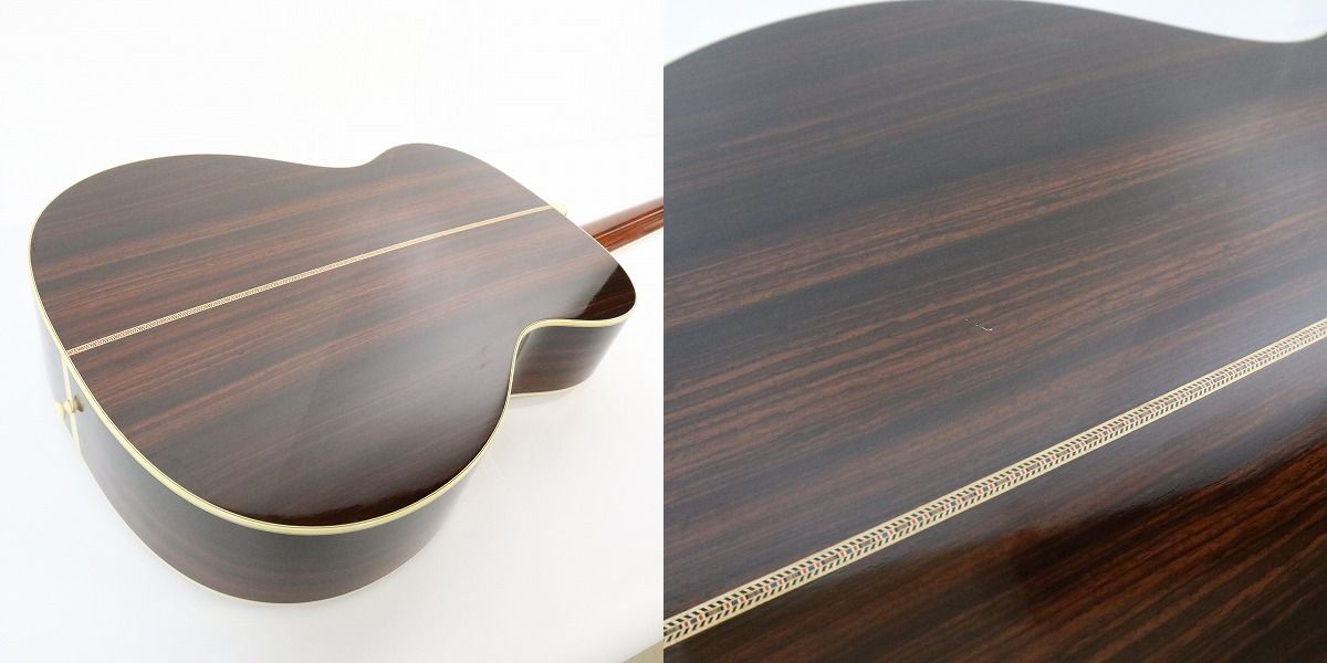 実際に弊社で買取させて頂いた★Martin/マーティン OM-42 2001年製 アコースティックギター ハードケース付きの画像 7枚目