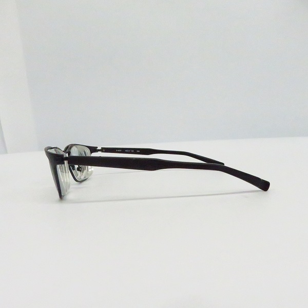実際に弊社で買取させて頂いた999.9/フォーナインズ 度入り メガネフレーム S-823T 52□17 133の画像 2枚目