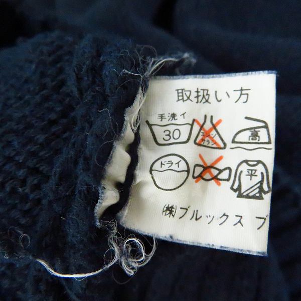 実際に弊社で買取させて頂いたBROOKS BROTHERS/ブルックスブラザーズ ニットセーター Sの画像 5枚目