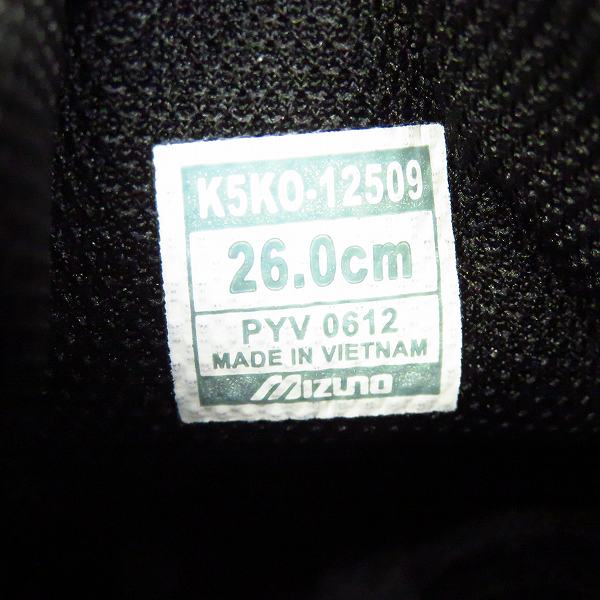 実際に弊社で買取させて頂いた【未使用】MIZUNO/ミズノ ウォーキングシューズ LS025 K5KO-12509/26.0 EEE の画像 5枚目