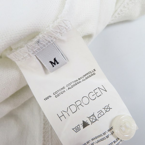 実際に弊社で買取させて頂いたHYDROGEN/ハイドロゲン ポロシャツ 襟 星柄 ワンポイント/Mの画像 3枚目