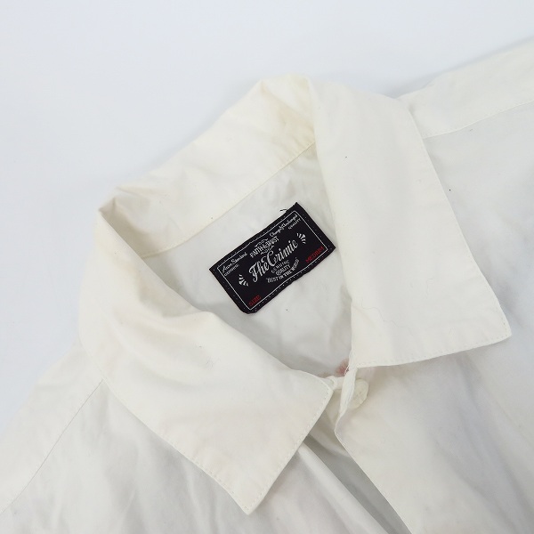実際に弊社で買取させて頂いたThe Crimie/クライミー FAITH&TRUST バックプリント 半袖 シャツ/Mの画像 4枚目