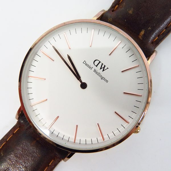 実際に弊社で買取させて頂いたDaniel Wellington/ダニエルウェリントン 腕時計 B40R6【動作未確認】