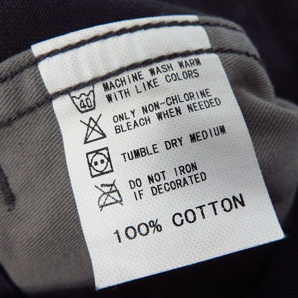 実際に弊社で買取させて頂いたGOODENOUGH/グッドイナフ コットン ジッパーフライ パンツ/Mの画像 4枚目