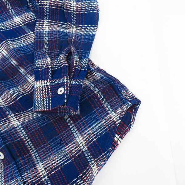 実際に弊社で買取させて頂いたSUGAR CANE/シュガーケーン チェックL/Sネルシャツ/SC24888/Sの画像 6枚目