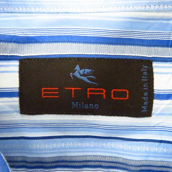 実際に弊社で買取させて頂いたETRO/エトロ コットン 長袖シャツ/40 2点セットの画像 2枚目