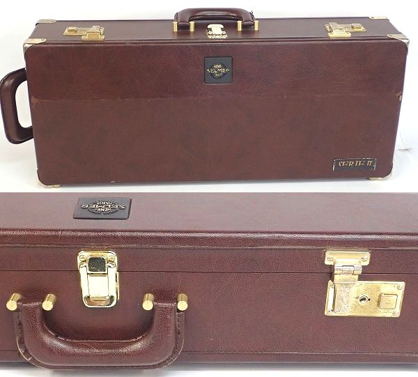 実際に弊社で買取させて頂いた★SELMER/セルマー アルトサックス SA80/Super Action 80 SERIE Ⅱ/シリーズ2 彫刻有り 70万台 ハードケース付の画像 9枚目