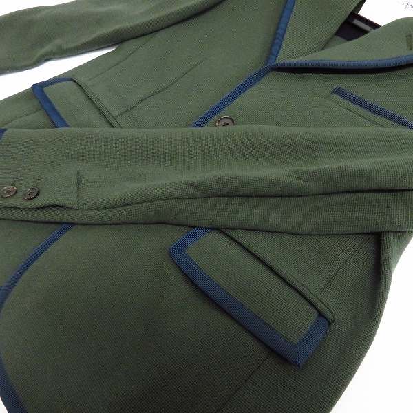 実際に弊社で買取させて頂いた【未使用】Black Fleece By Brooks Brothers/ブラックフリース バイ ブルックスブラザーズ パイピング ジャケット/BB1の画像 4枚目