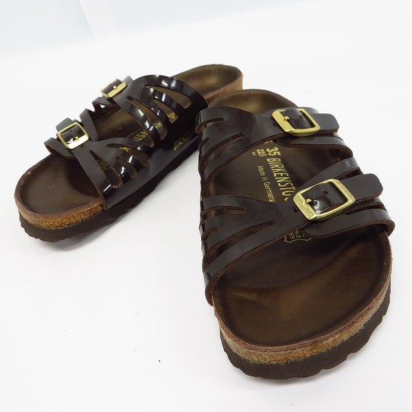 実際に弊社で買取させて頂いたBIRKENSTOCK/ビルケンシュトック レディース サンダル ブラウン35/22.5