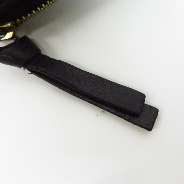 実際に弊社で買取させて頂いたGIVENCHY/ジバンシー ラムスキン ラウンドファスナー長財布 13M6199-092-001の画像 7枚目