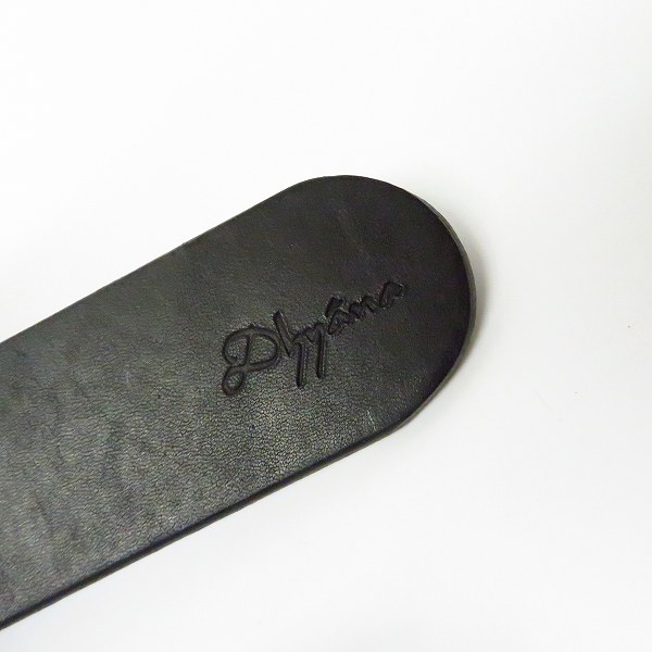 実際に弊社で買取させて頂いたDhyana/ディアーナ バックルベルト ブラックの画像 4枚目