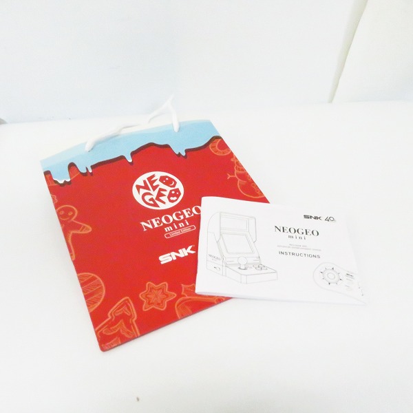 実際に弊社で買取させて頂いたNEOGEO mini/ネオジオ ミニ Limited Edition/限定版 40th/40周年 48 ネオジオ マスターピース【動作確認済】の画像 7枚目