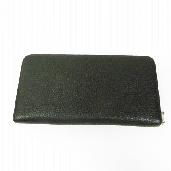 実際に弊社で買取させて頂いたMASTERPIECE/マスターピース ラウンドジップウォレット/長財布 シボ革の画像 1枚目
