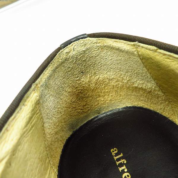 実際に弊社で買取させて頂いたalfredoBANNISTER/アルフレッド・バニスター タッセルスリッポン/42の画像 6枚目