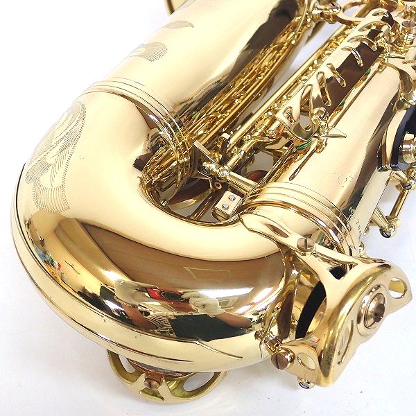 実際に弊社で買取させて頂いた★SELMER/セルマー アルトサックス SA80/Super Action 80 SERIE Ⅱ/シリーズ2 彫刻有り 70万台 ハードケース付の画像 4枚目