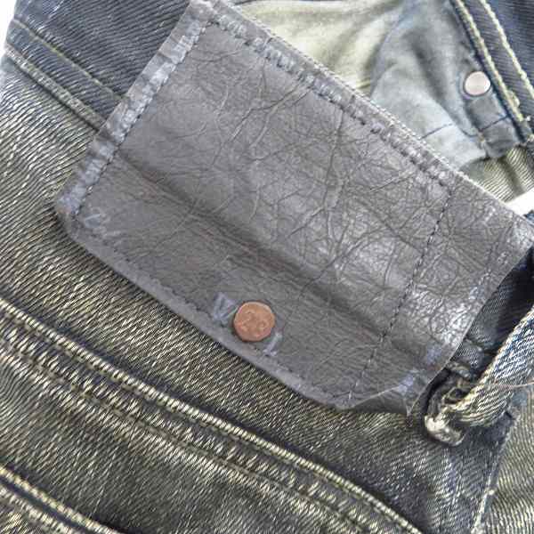 実際に弊社で買取させて頂いたDIESEL BLACK GOLD/ディーゼル EXCESS ユーズド加工デニムパンツ/28の画像 3枚目