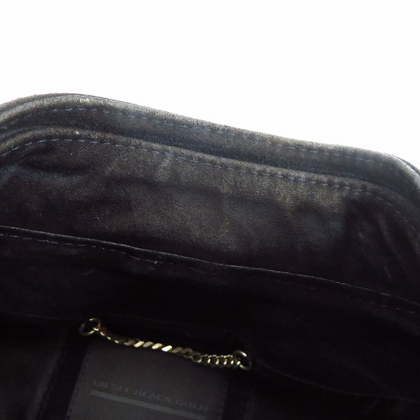 実際に弊社で買取させて頂いたDIESEL BLACK GOLD/ディーゼルブラックゴールド  スエード/スウェード ダブルライダース ジャケット 46の画像 4枚目