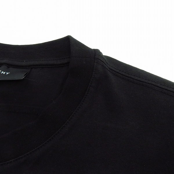 実際に弊社で買取させて頂いた【JPタグ】Givenchy/ジバンシィ14AW コーティングプリント 半袖Tシャツ 14F 7314 651/XSの画像 4枚目