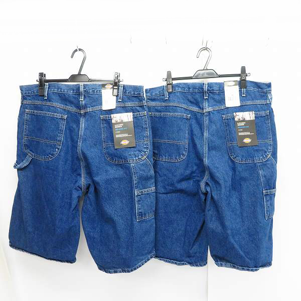 実際に弊社で買取させて頂いた【未使用】Dickies/ディッキーズ RELAXED FIT DENIM SHORT デニムショーツ/ハーフパンツ 38/2点セットの画像 1枚目