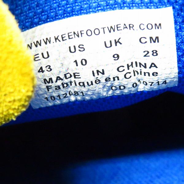 実際に弊社で買取させて頂いたKEEN/キーン JASPER ジャスパー  スニーカー1012081/28の画像 5枚目