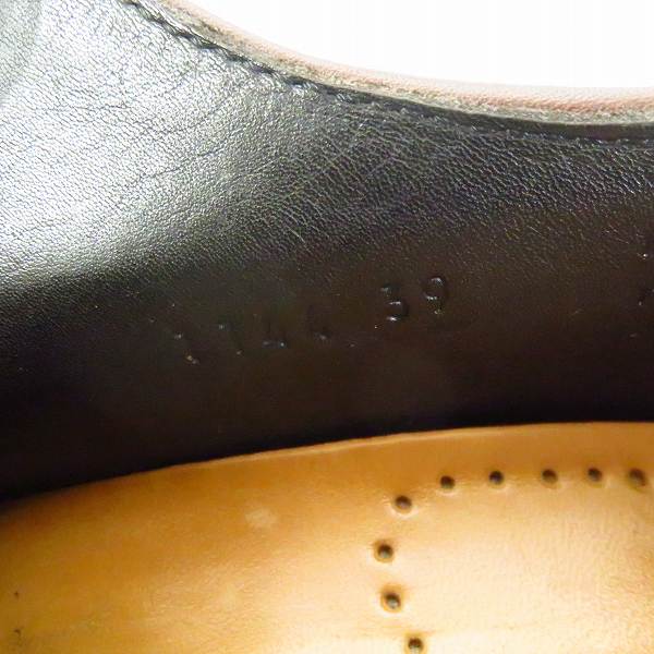 実際に弊社で買取させて頂いたETRO/エトロ ウィングチップ オックスフォードシューズ 11144/39の画像 5枚目