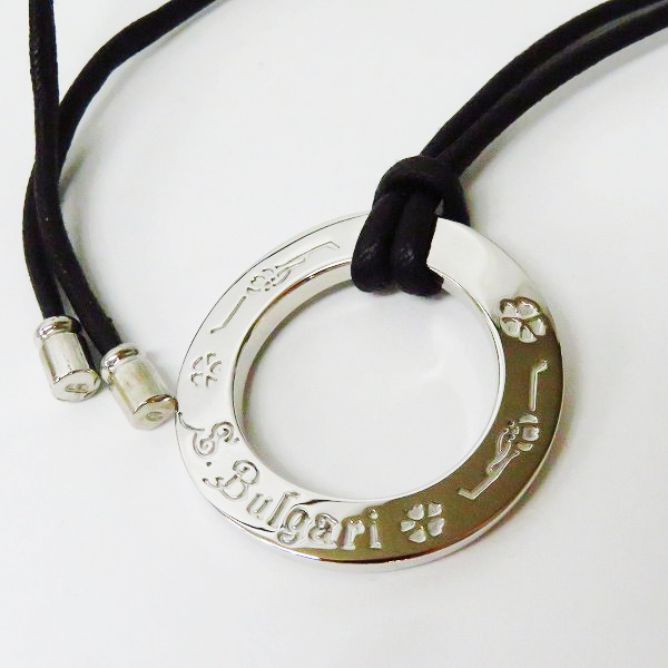 実際に弊社で買取させて頂いたBVLGARI/ブルガリ  S.Bulgari 125周年 Save the children/セーブザチルドレン リングネックレス