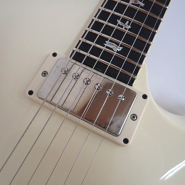 実際に弊社で買取させて頂いた★PRS Paul Reed Smith/ポールリードスミス JA-15 Antique White フルアコ 2011年製 ハードケース付の画像 5枚目