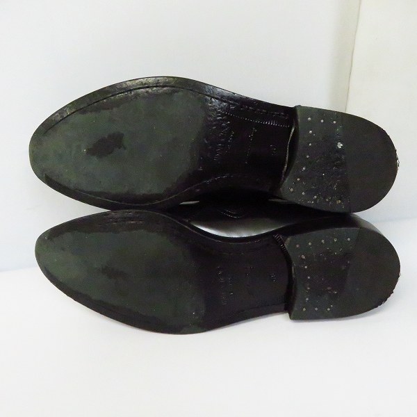 実際に弊社で買取させて頂いたJIMMY CHOO/ジミーチュウ スター/星 サイドゴア スリッポンレザーシューズ 40の画像 2枚目