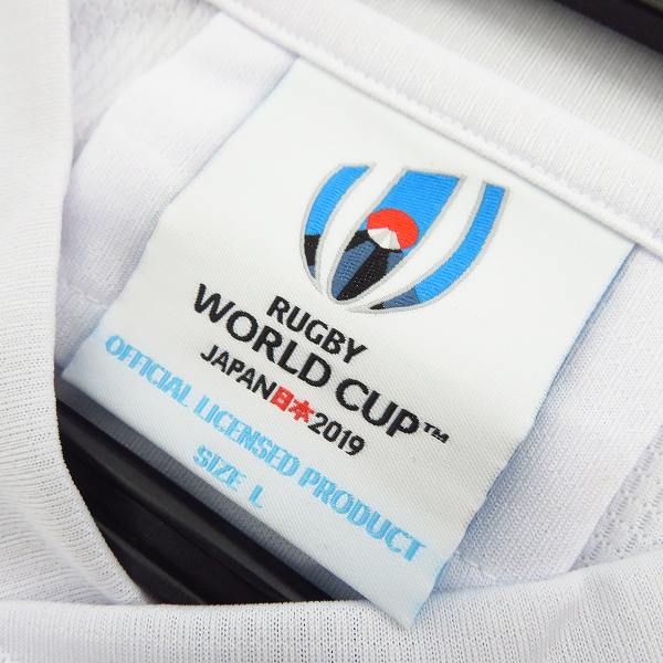 実際に弊社で買取させて頂いた【未使用】CANTERBURY/カンタベリー RWC2019 JAPAN PRACTICE SLEEVELESS TEE VWT39506/Lの画像 2枚目