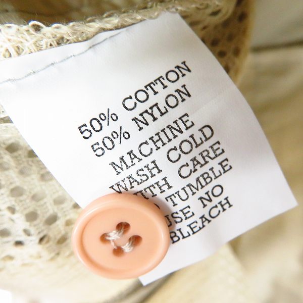 実際に弊社で買取させて頂いたGOODENOUGH/GDEH/グッドイナフ 中地メッシュ カーゴパンツ ボトムス/Mの画像 4枚目