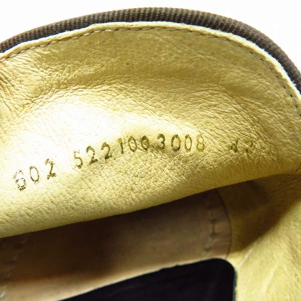 実際に弊社で買取させて頂いたalfredoBANNISTER/アルフレッド・バニスター タッセルスリッポン/42の画像 5枚目