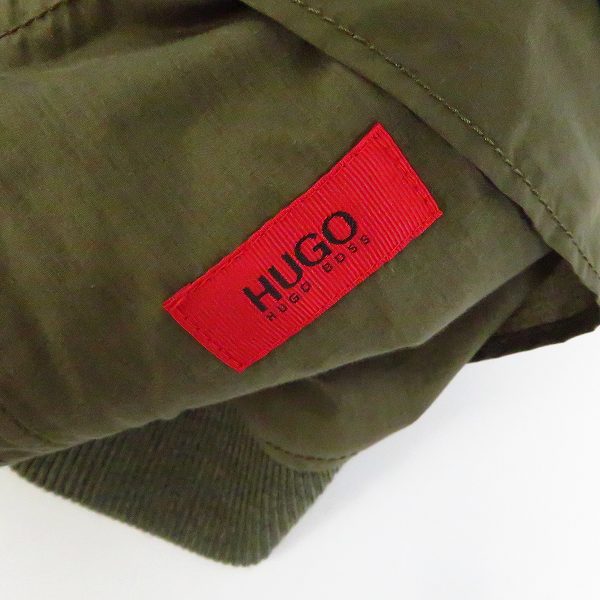 実際に弊社で買取させて頂いたHUGO BOSS/ヒューゴボス ジップアップブルゾン/Sの画像 2枚目