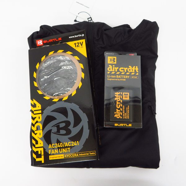 実際に弊社で買取させて頂いた【未使用】フラグメント×ユニフォームエクスペリメント×バートル 20SS AIR CRAFT BLOUSON UE-200108/1の画像 6枚目