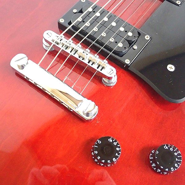 実際に弊社で買取させて頂いた★Epiphone/エピフォン Les Paul Studio/レスポール スタジオ Wine Redの画像 5枚目