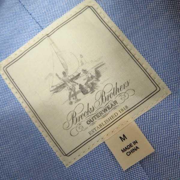 実際に弊社で買取させて頂いた【未使用】BROOKS BROTHERS/ブルックスブラザーズ ボタンダウン ジップブルゾン スウィングトップ Mの画像 2枚目