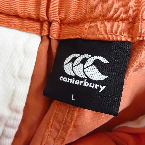 実際に弊社で買取させて頂いた【未使用含む】CANTERBURY/カンタベリー コットン ハーフパンツ L/2点セットの画像 2枚目