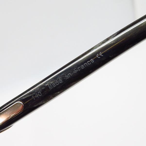 実際に弊社で買取させて頂いたCartier/カルティエ 眼鏡/メガネフレーム ハーフリムの画像 4枚目