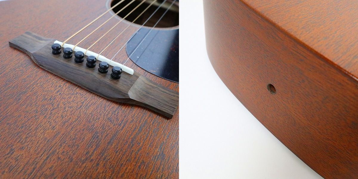 実際に弊社で買取させて頂いた★美品 Martin/マーティン 00-15M オールマホガニーボディ アコースティックギター ハードケース付きの画像 6枚目