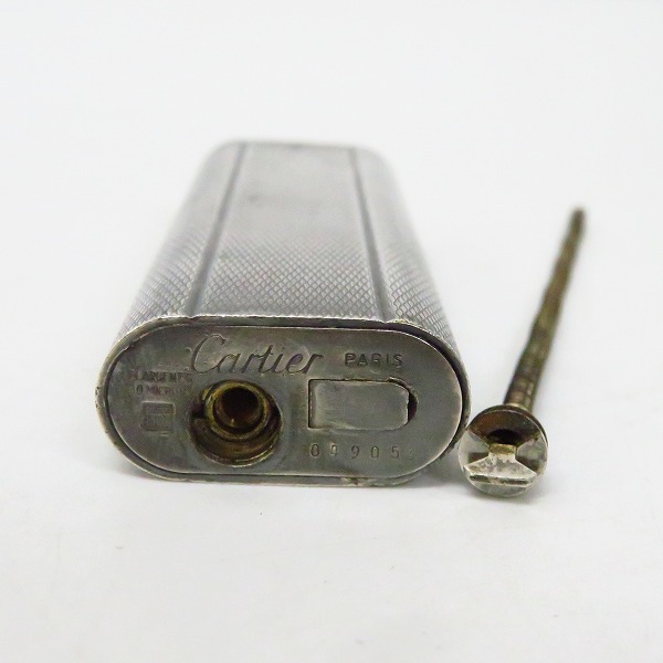 実際に弊社で買取させて頂いたCartier/カルティエ ローラーガスライター シルバーの画像 2枚目