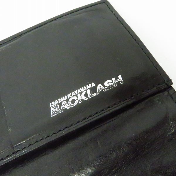 実際に弊社で買取させて頂いたBACKLASH/バックラッシュ オイルクロコ 長財布/ロングウォレットの画像 4枚目