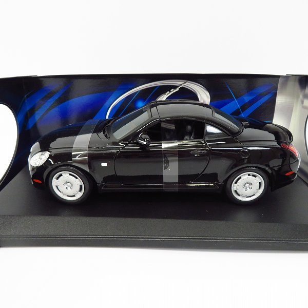 実際に弊社で買取させて頂いたMaisto/マイスト 1/18 Lexus SC430/レクサス ブラックの画像 1枚目