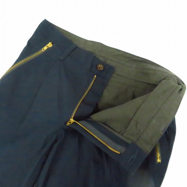 実際に弊社で買取させて頂いたkolor/カラー 18SS コットンツイルジップ1Pテーパードパンツ 18SCM-P20111/2の画像 2枚目