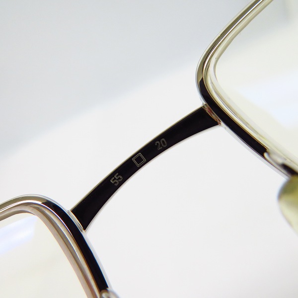 実際に弊社で買取させて頂いたCartier/カルティエ 眼鏡/メガネフレーム ハーフリムの画像 7枚目