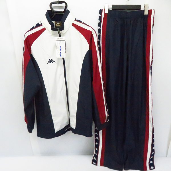 実際に弊社で買取させて頂いたKappa/カッパ  90s ナイロン サイドロゴ トラックジャケット セットアップ/O