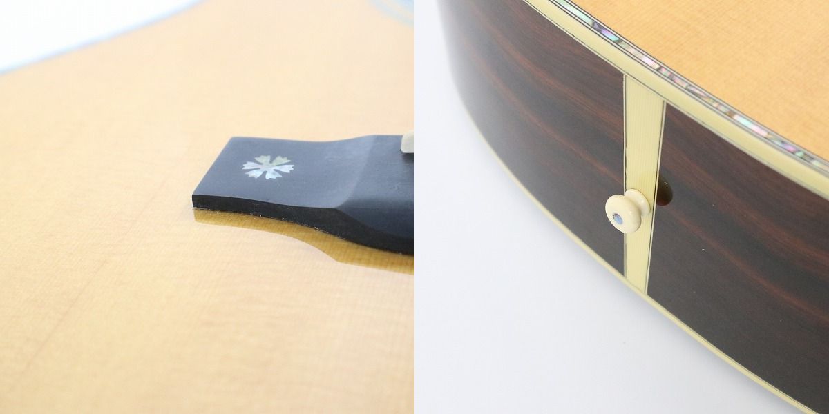 実際に弊社で買取させて頂いた★Martin/マーティン OM-42 2001年製 アコースティックギター ハードケース付きの画像 6枚目