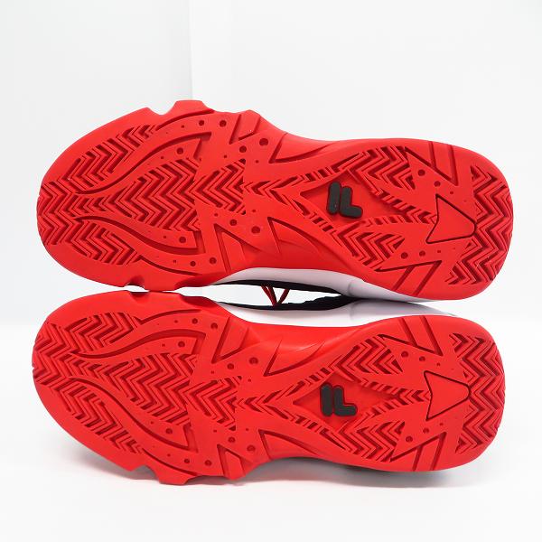 実際に弊社で買取させて頂いたFILA/フィラ GRANT HILL 1/グラントヒル1 ハイカットスニーカー F0410/26.5の画像 2枚目