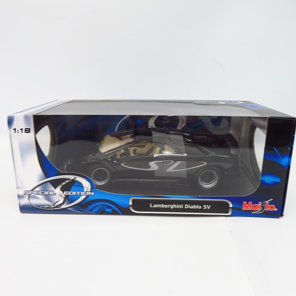 実際に弊社で買取させて頂いたMaisto/マイスト 1/18 Lamborghini Diablo SV/ランボルギーニ ディアブロ SVの画像 6枚目